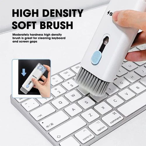 7 IN 1 KEYBOARD CLEANING BRUSH WITH GLASS CLEANER SPRAY(ST-102) (45014)
